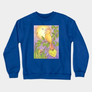 Jewel Tail Bird Crewneck Sweatshirt